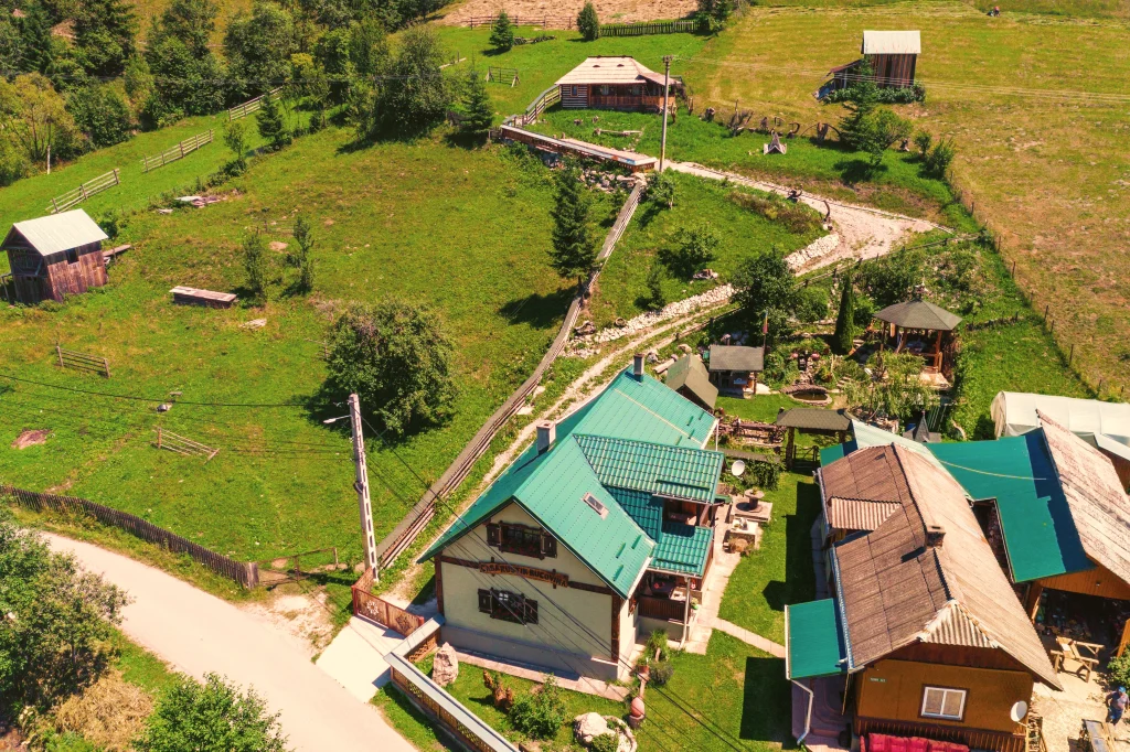 Casa Rustik Bucovina Peisaj Drona 3